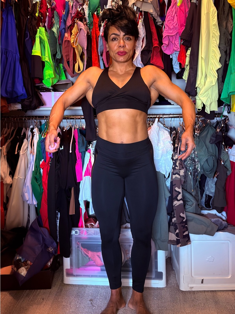 Bombshell Sportswear Black Women's Active  leggings
